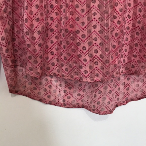 ⚡️Host Pick⚡️Esqualo Womens Pink Blouse Size US 8 - Picture 5 of 12